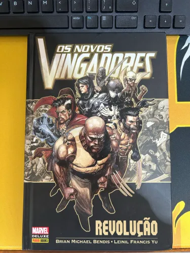 Novos vingadores revolução marvel deluxe