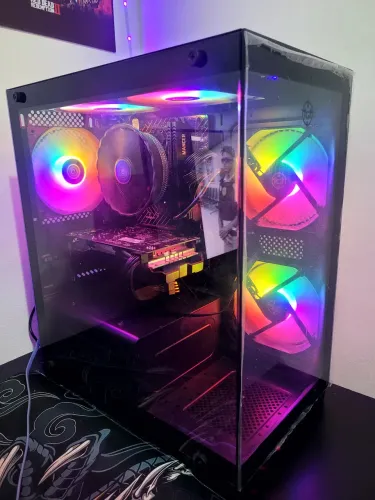 Computador Gamer - PICHAU Fenrir II - ADM 5 500 , RX 580 8GB, 16GB, SSD 2TB