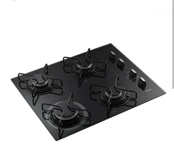 Cooktop 4 bocas CONSUL facilite a gás.