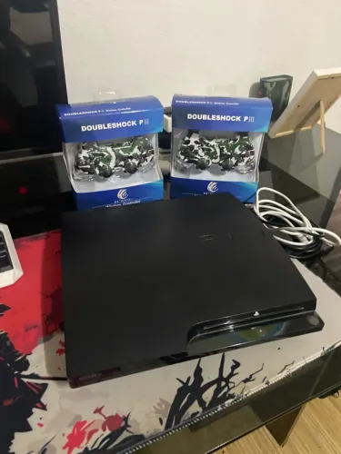 PS3 Slim Desbloqueado c/ Jogos
