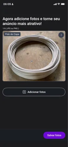 Cabo 10 mm por apenas 300 reais