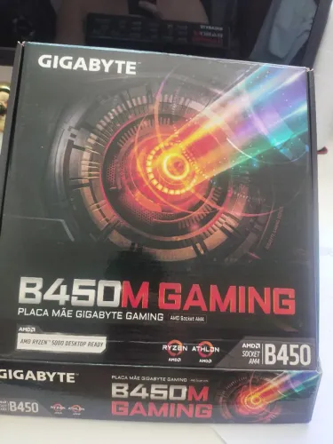 Placa mãe B450 Gaming (Reparo)