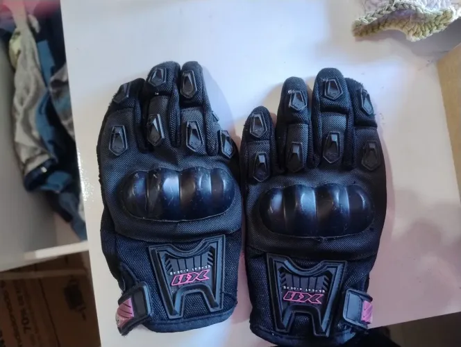 Capa de chuva moto e luva
