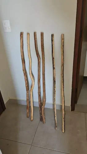 Galho natural para macramê