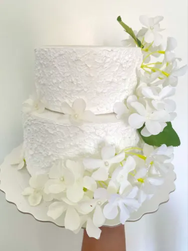 Bolo fake de casamento