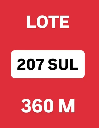 LOTE - 207 SUL PRÓXIMO À PRAIA DA GRACIOSA E CAPIM DOURADO SHOPPING