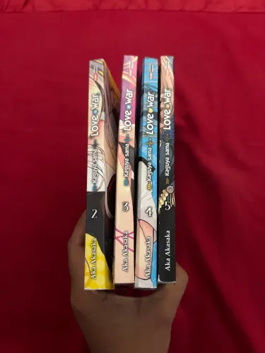 Kaguya-sama: Love is War (volumes 2 ao 5)