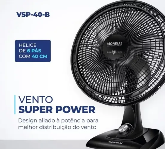 Ventilador 6 pás 
