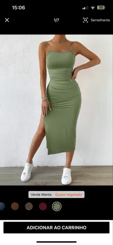 Vestido longo colado costas nuas