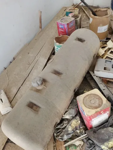 Vendo tanque de plástico 200L 