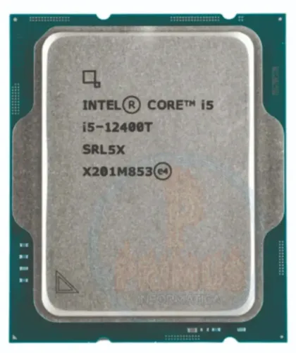 Processador Core i5 12400T 4.20Ghz LGA 1700 Sem Coler