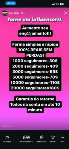 Se torne um Influencer! ?