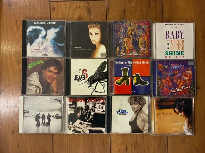 Lote 12 cds pop internacional