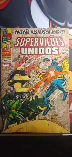 Coleção Histórica Marvel Supervilões Unidos Vols 1, 2 E 4 Usado