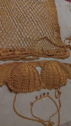 Roupa crochê