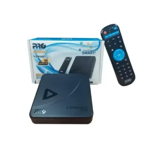 SmartPRO 4K HD Streaming player Transforma sua TV em Smart TV Proeletronic