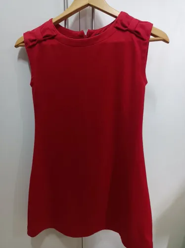 Vestido infantil vermelho para menina entre 13 e 14 anos para festa, marca GAP