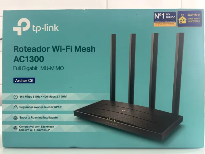 Roteador TP-LINK Wi-Fi Mesh AC1300