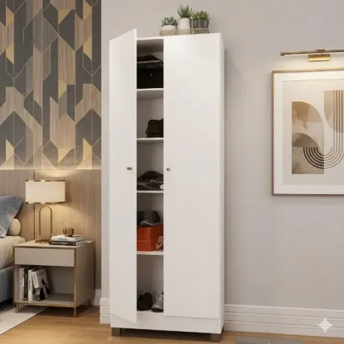 PROMOÇÃO Multiuso genialflex com 2 portas branco