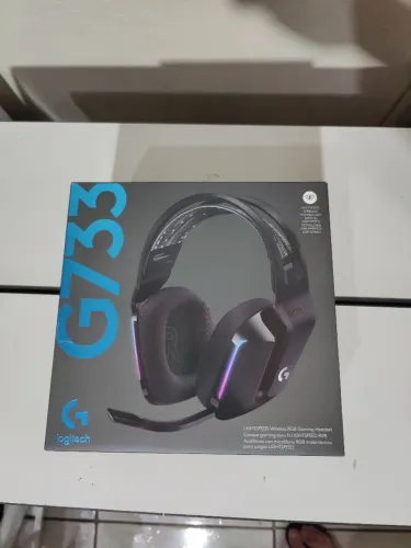 Headset Sem fio Gamer Logitech G733 (novo e lacrado)