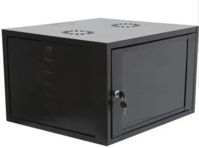 Rack metálico 6u 6 x 470 preto