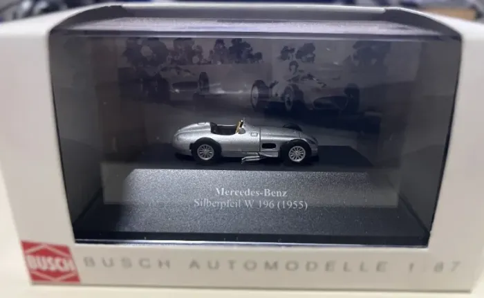 F1 Formula 1 Mercedes-Benz Silberpfeil W 196 (1955) Frateschi Flecha de Prata HO Senna