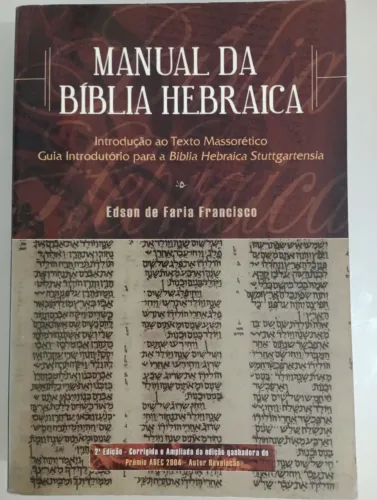 Livro Manual da Bíblia Hebraica