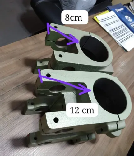 SUPORTE DAS TUPIAS peças OMIL