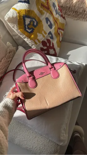 Bolsa Coach pink