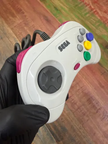 Controle Clássico Branco para Sega Saturn Original JP