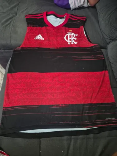 Regata flamengo, tam M, original. Com um fio puxado