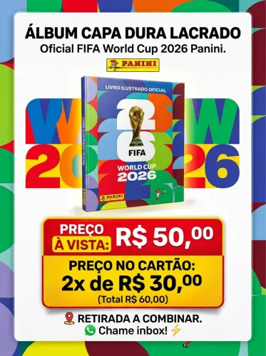 Álbum Copa do Mundo CAPA DURA