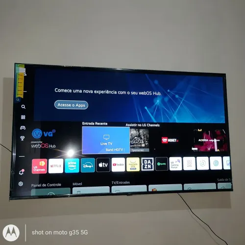Vendo TV 65 polegadas da VG com nota fiscal