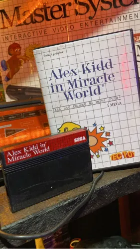 Cartucho de Master System - Alex Kidd In Miracle World