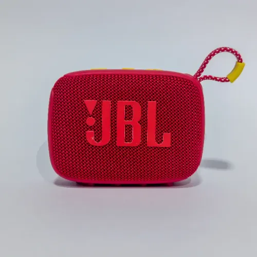 Caixa de Som JBL Go 4 NOVA - Bluetooth 5.3, IP67, Vermelha