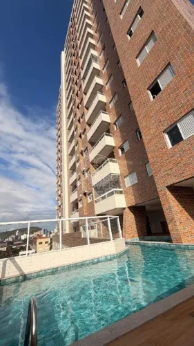 Apartamento de 1 dormitório no Centro de São Vicente.