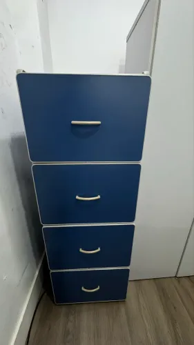 Gaveteiro para escritório, arquivo com 4 gavetas