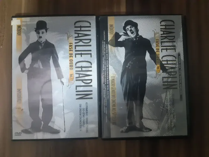 Dvds Charlie Chaplin vol 1 e 3