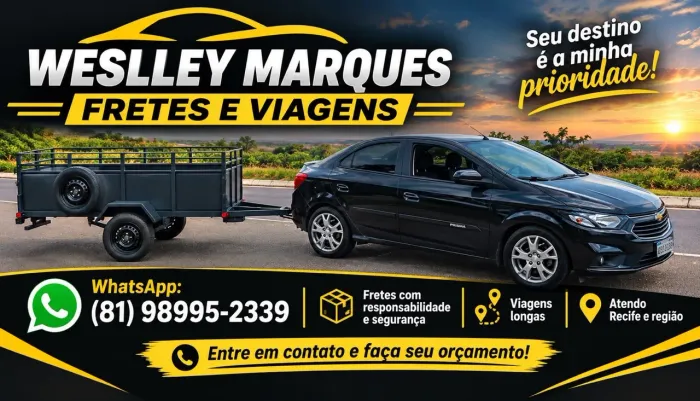 Fretes (Recife e cidades vizinhas) 