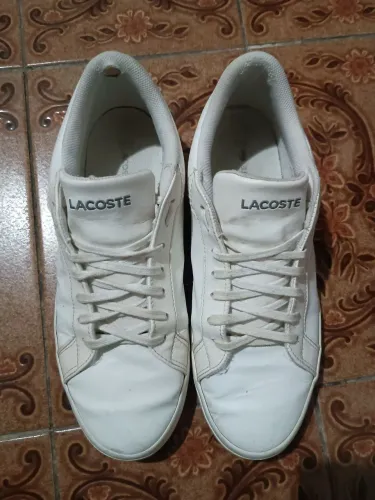 Tênis Lacoste Original Branco - Tam. (40) - Bom Estado