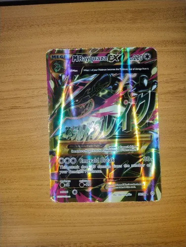 Carta Jumbo rara Pokémon 