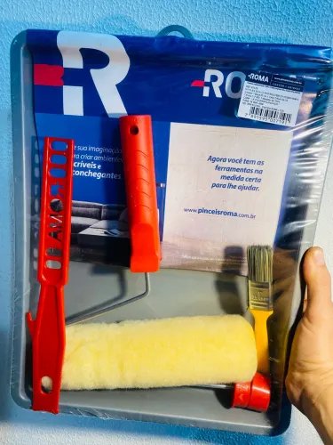 Kit de rolo pintura 5pcs Novo Roma