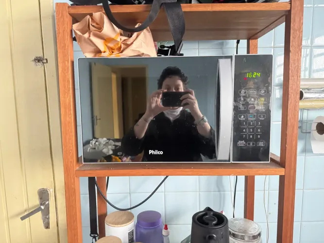 Microondas 1 ano de uso