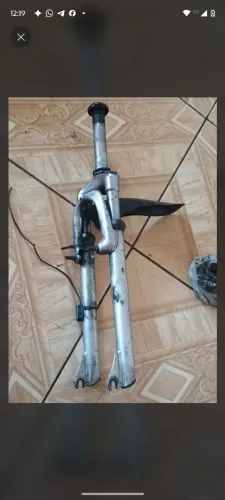 Garfo bicicleta motorizada aro 26