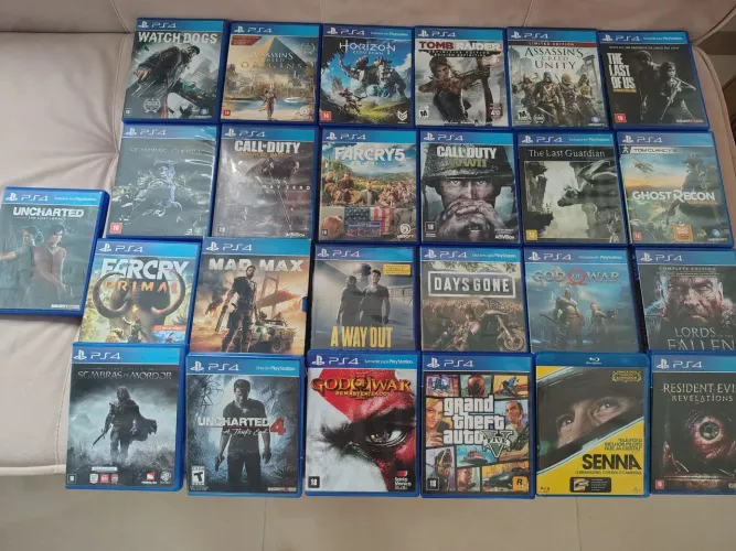 Doação Jogos PS4 retirar no Campeche