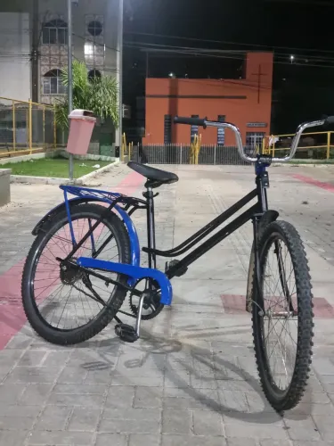 Bicicleta barra forte