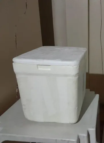 Cuba de isopor 
