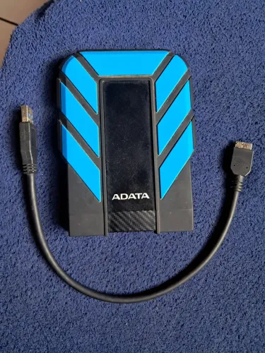 HD Externo Adata HD710 1TB Ultra Resistente USB 3.0 (Azul/Preto)