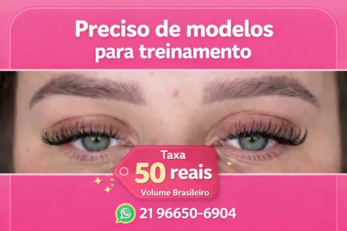 Colocação de cílios 