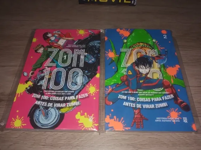 Zoom100 vol. 1 e 2 em perfeito estado.
